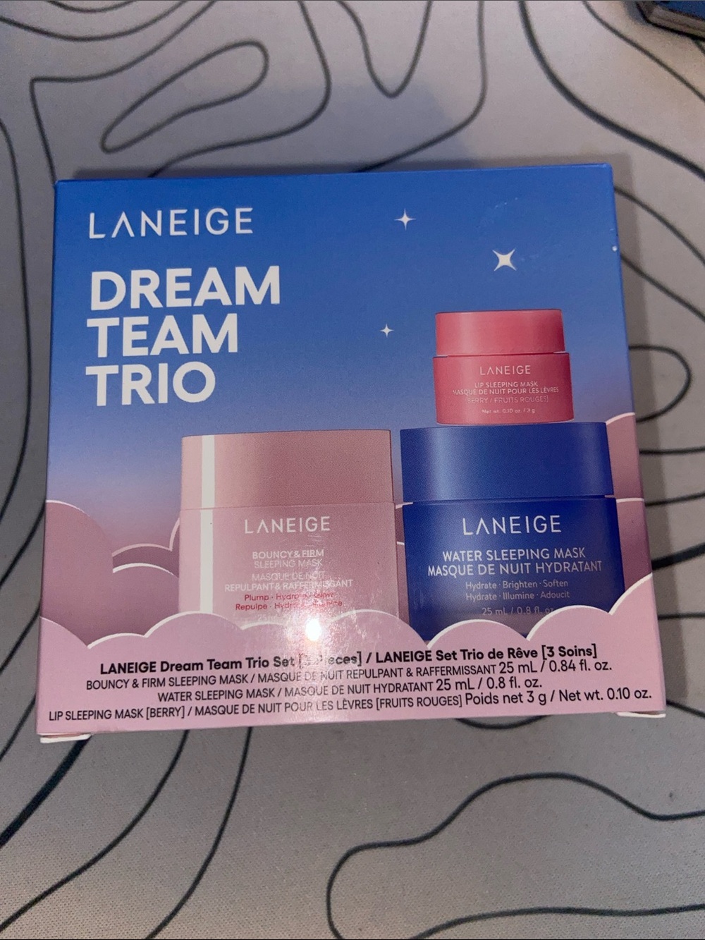 LANEIGE Dream Team Trio Skincare Set
